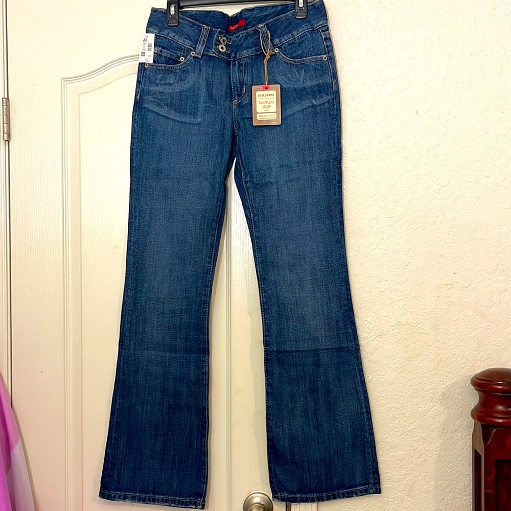 Women Just Jeans “Bootleg” Rigid size 10 and size 12.  NWT